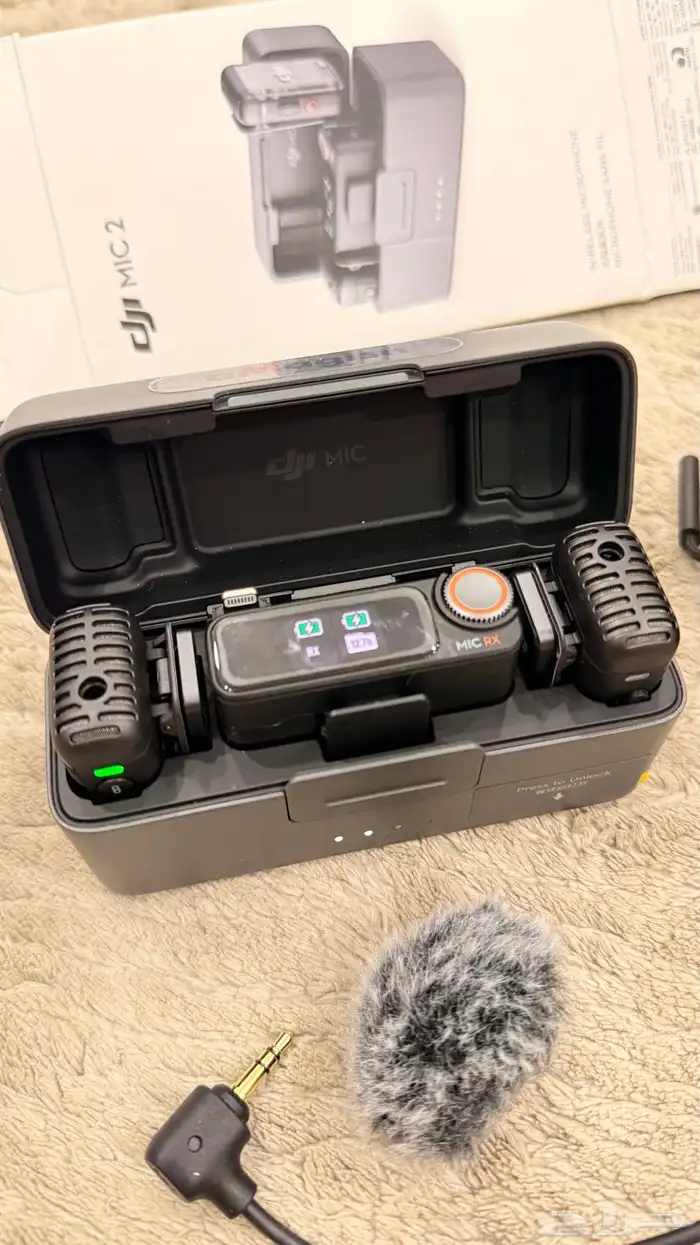 مايك 2 دي جي اي dji mic 2 combo 6