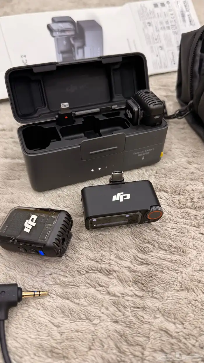 مايك 2 دي جي اي dji mic 2 combo 7