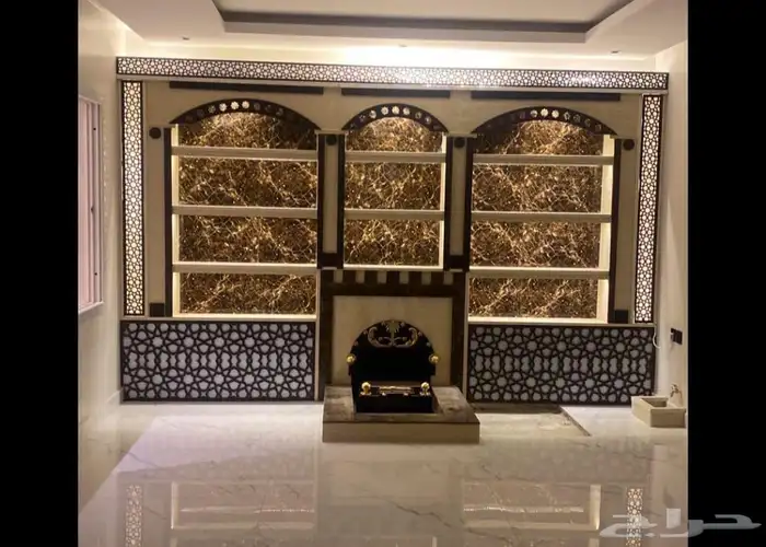 مشبات خشب  رخام 0