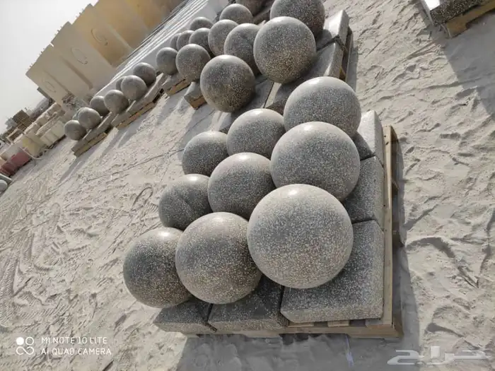 حواجز خرسانية و كراسي الحدائق مصدات مواقف السيارات 5