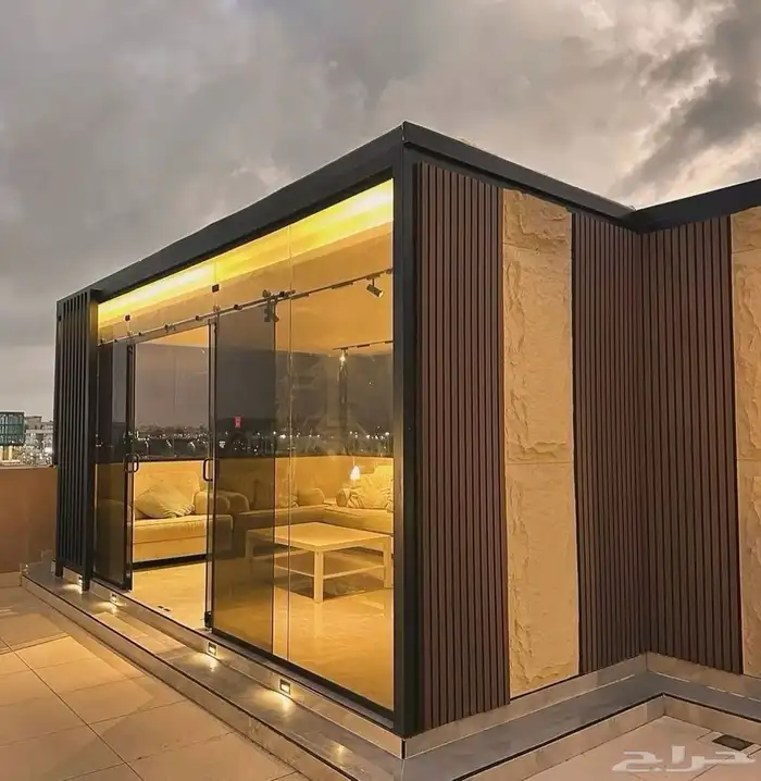 تنسيق حدائق شلالات نوافير بحص ديكوري 8