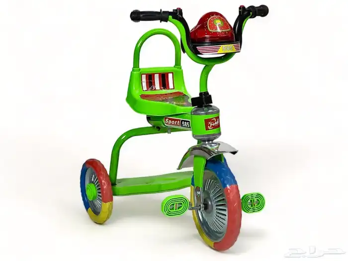 سيكل ثلاثي بمقعد واحد - دراجة ثلاثية العجلات بمؤثرات موسيقى 0