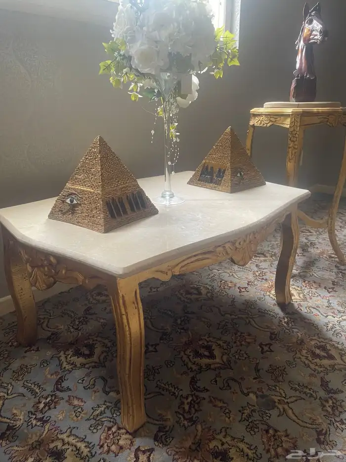 ثلاجة و تلفزيون و طاولة 0