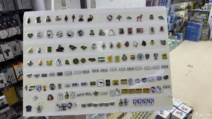 ملصقات معدنية 3m جملة 1