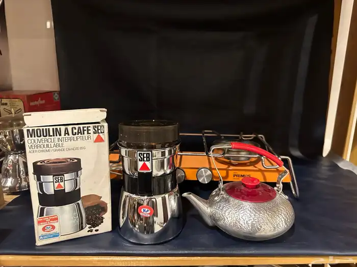 ابريق شاهي معدن ياباني 0