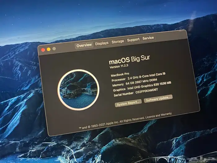 Macbook Pro 16 inch (8TB 64GB) 1
