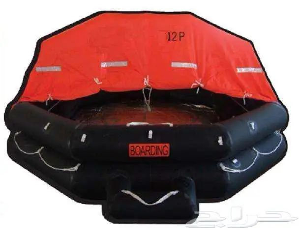 YACHT BOAT SEA LIFE RAFT--- قارب النجاة بحري للأبوات واليخوت 2