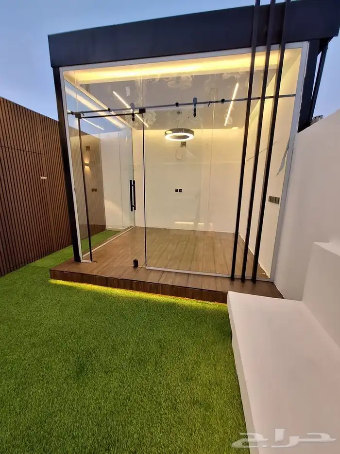 تنسيق حدائق شلالات نوافير بحص ديكوري 4