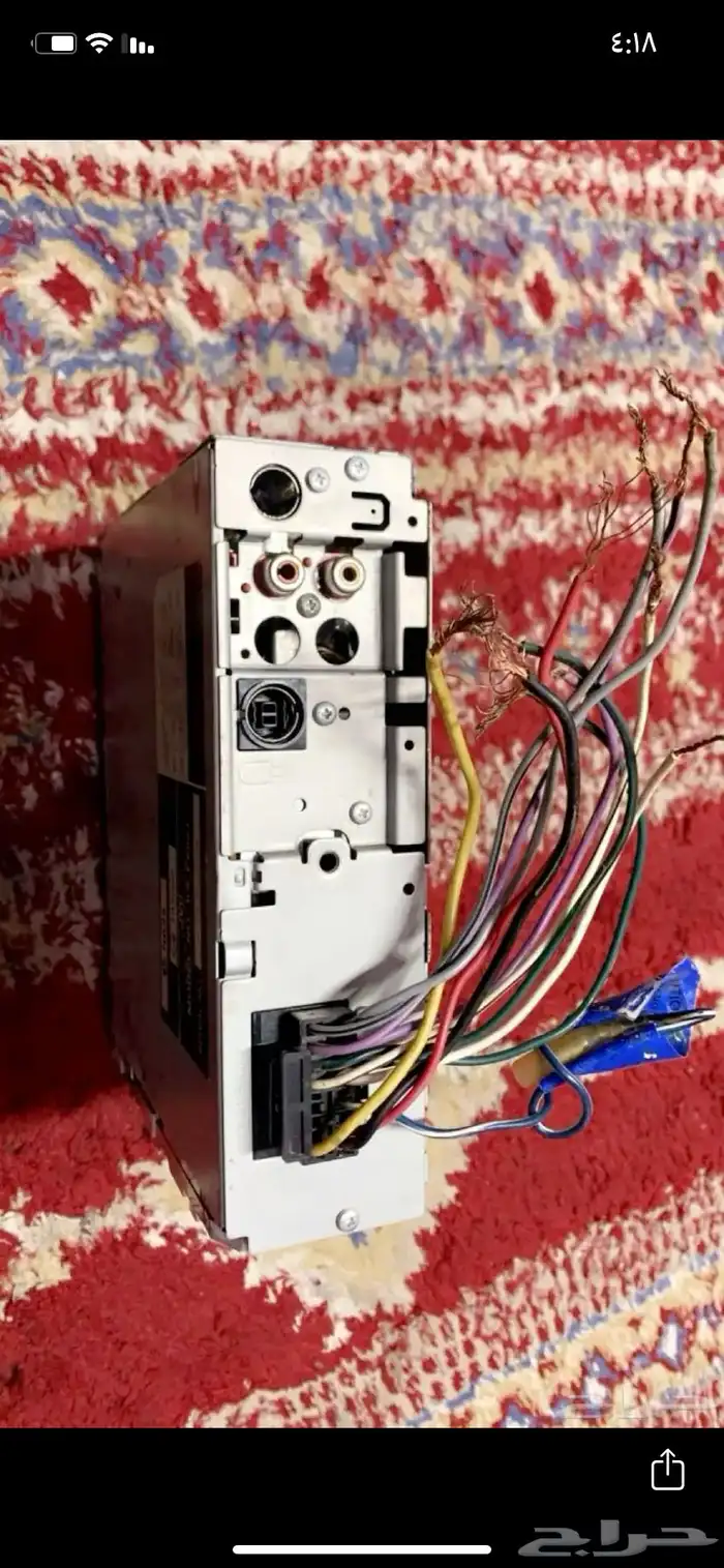مسجل سياره كست نوع اصلي JVC 2