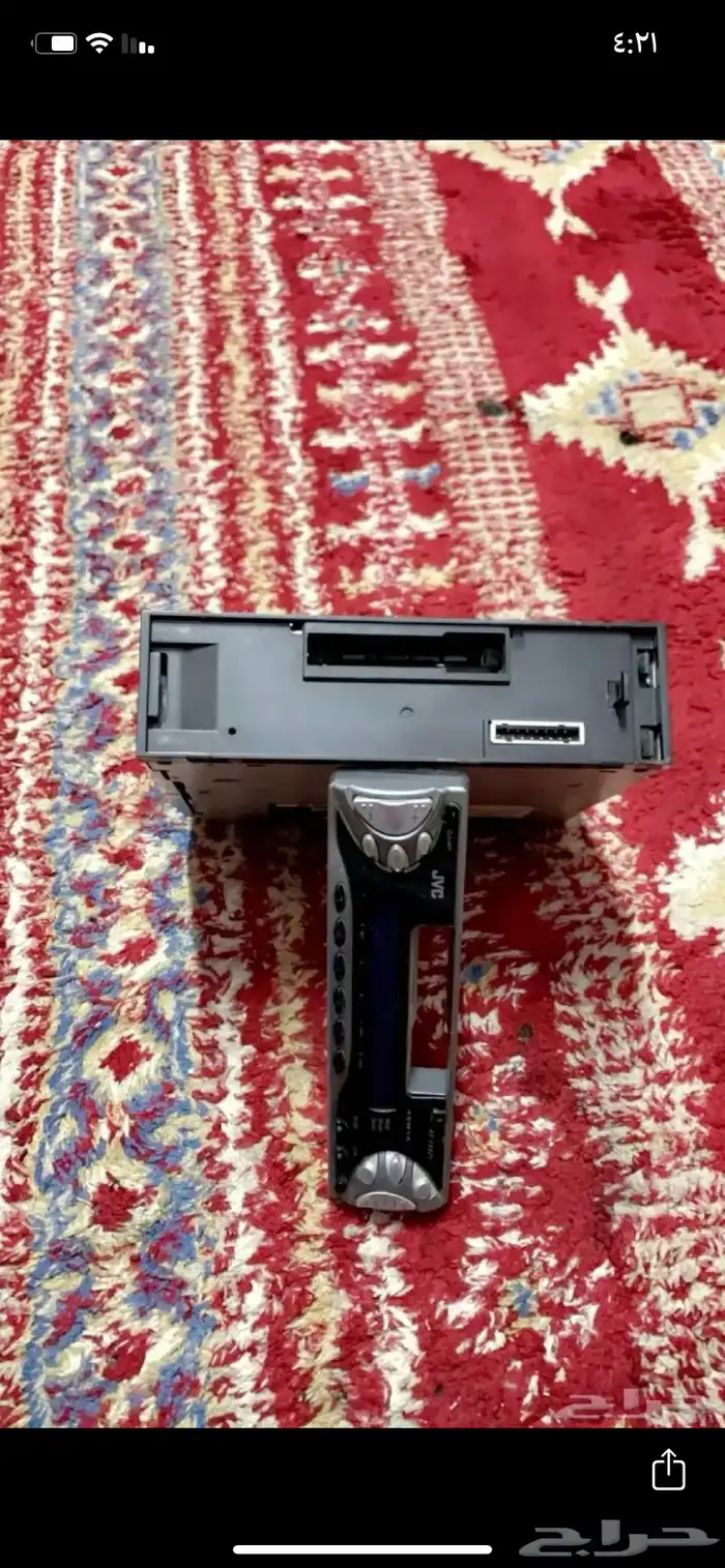 مسجل سياره كست نوع اصلي JVC 1