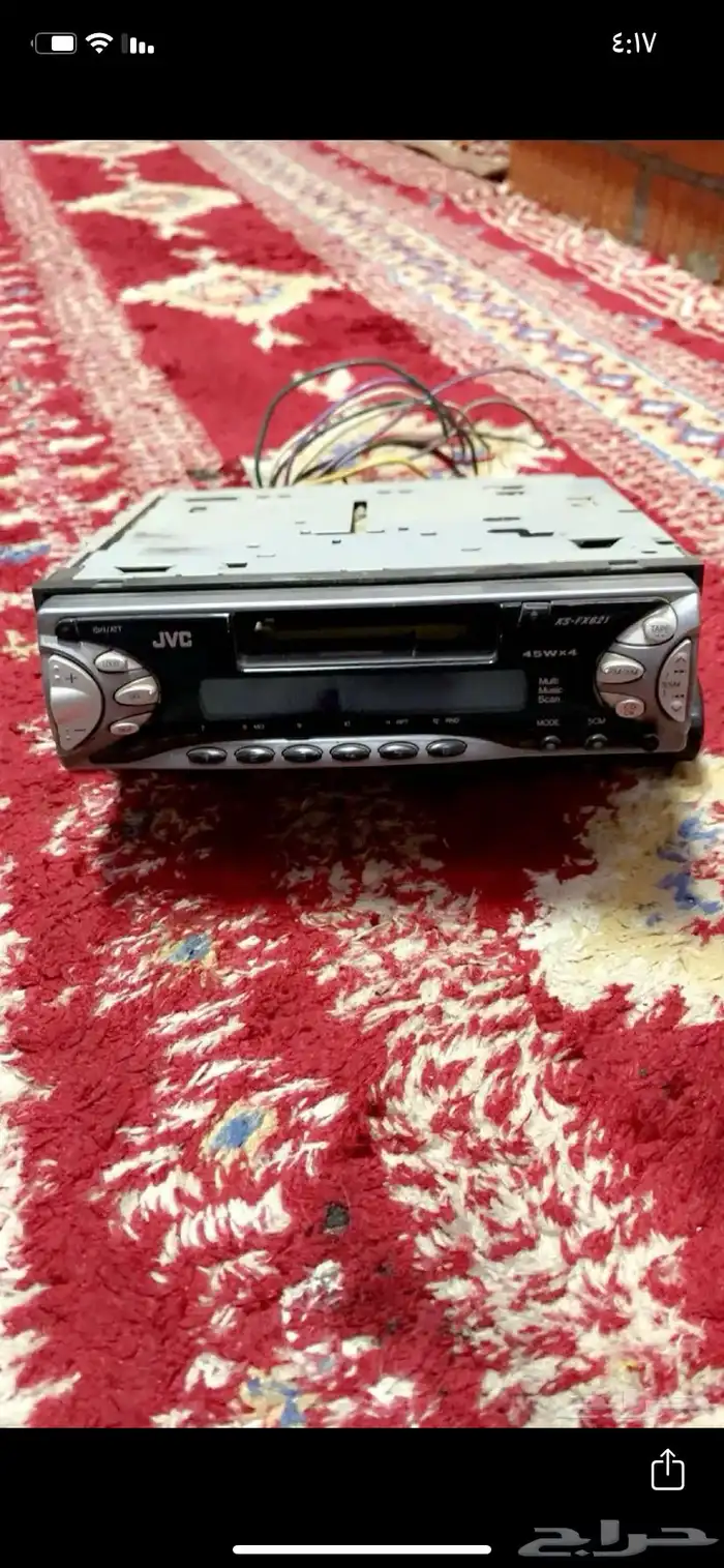 مسجل سياره كست نوع اصلي JVC 0