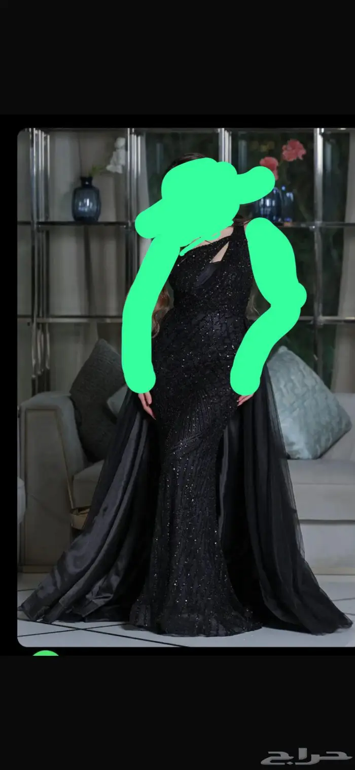 فستان اسود 0