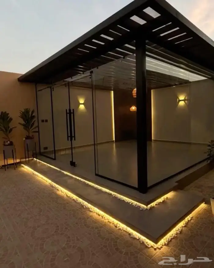 حدائق وجلسات خارجية غرف زجاجية 0