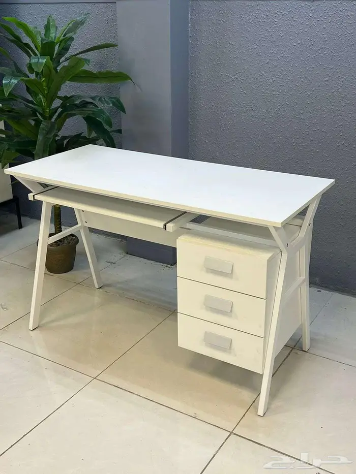 مكاتب طاولات صغير مع ادراج جديد شكل مودرن فخم مع كراسي مكتبي 14