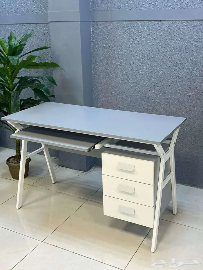 مكاتب طاولات صغير مع ادراج جديد شكل مودرن فخم مع كراسي مكتبي 4