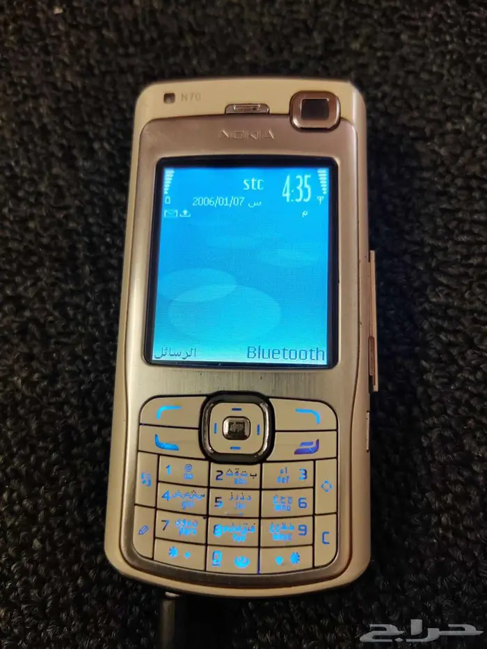 جوال N70قديم الأصلي تاريخ 2006 1 7 0