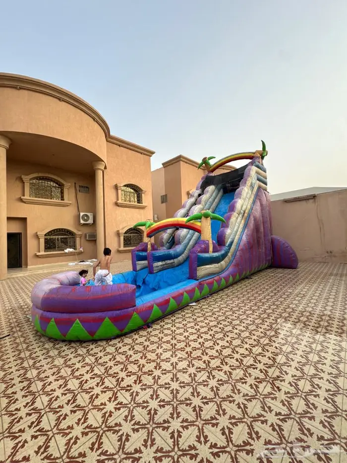 للبيع زحليقه مائه ارتفاع6.5م 0