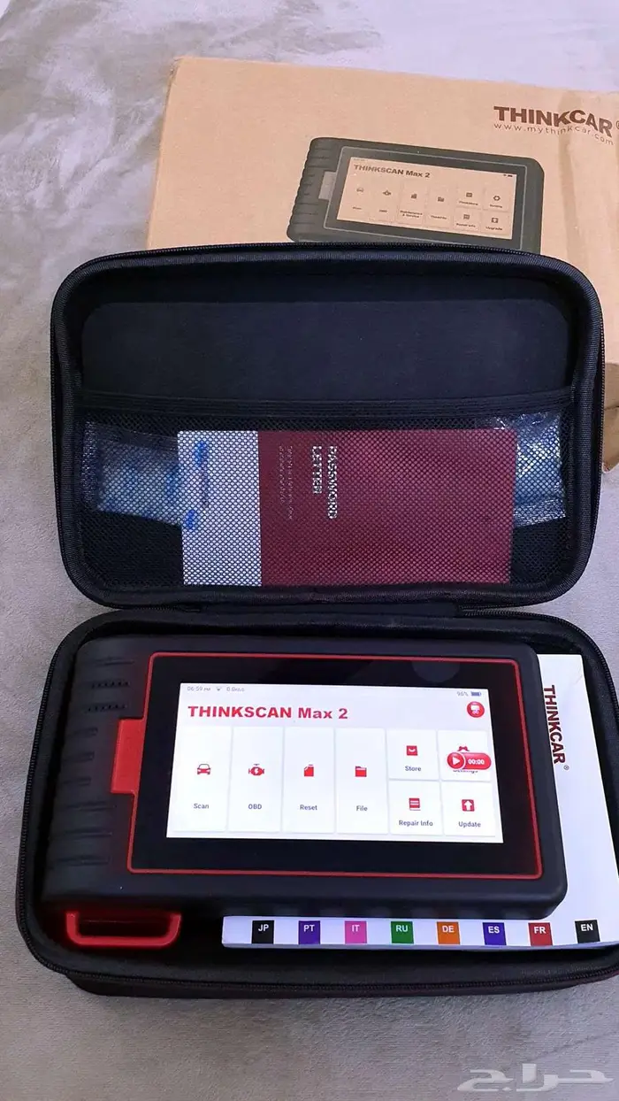 تم البيع ( جهاز فحص وبرمجة السيارات think scan max 2 ) 13