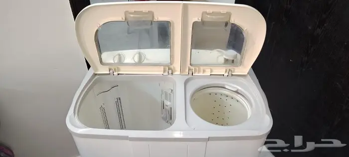 غساله ملابس نصف اتوماتيك بحوض ثنائي 3