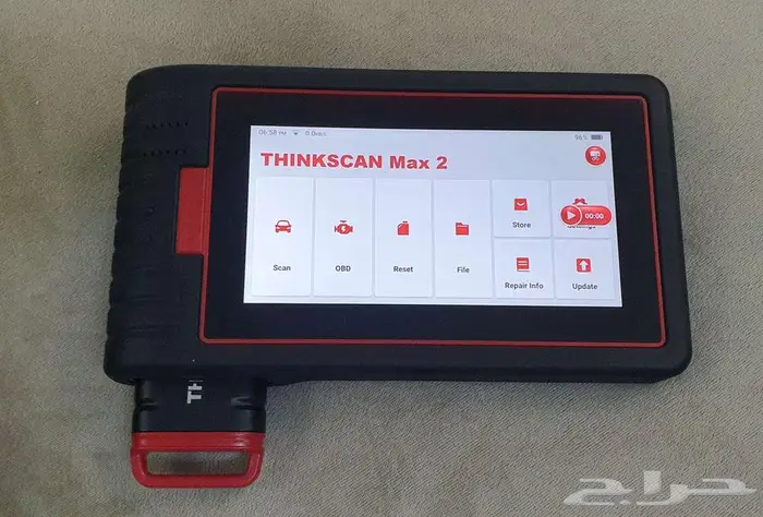 تم البيع ( جهاز فحص وبرمجة السيارات think scan max 2 ) 0