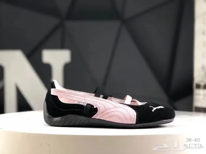 Puma Speedcat Ballet SD Black Mauve جزمة بوما 0