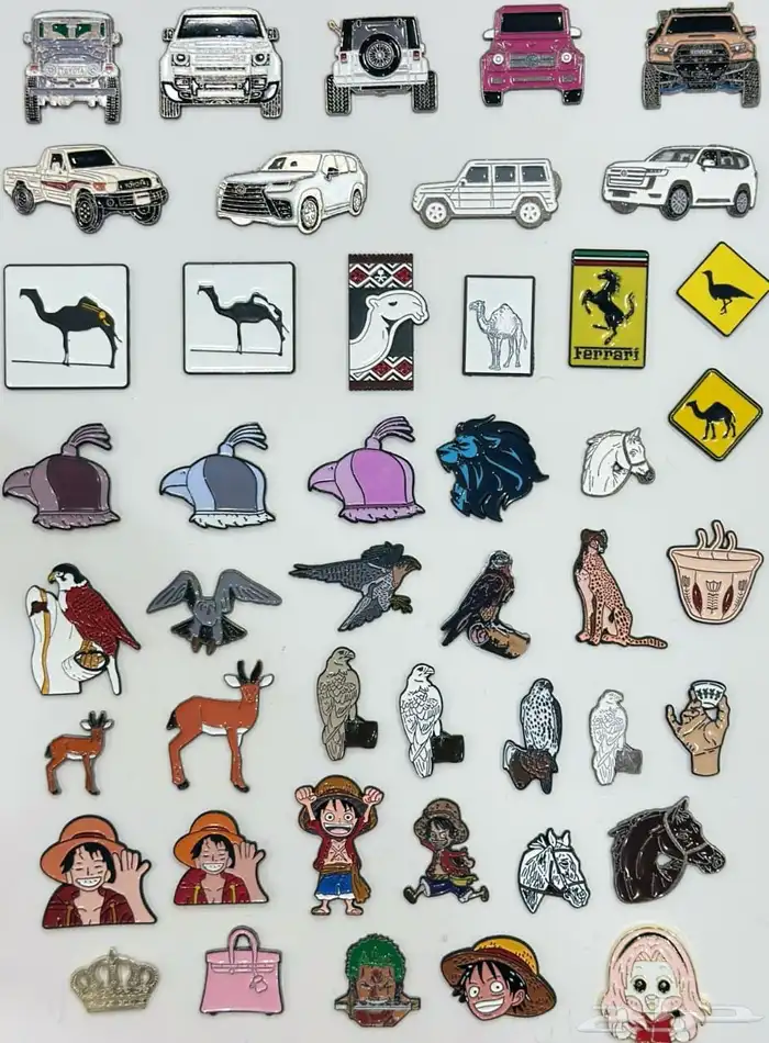 ملصقات معدنية 3m جملة 6