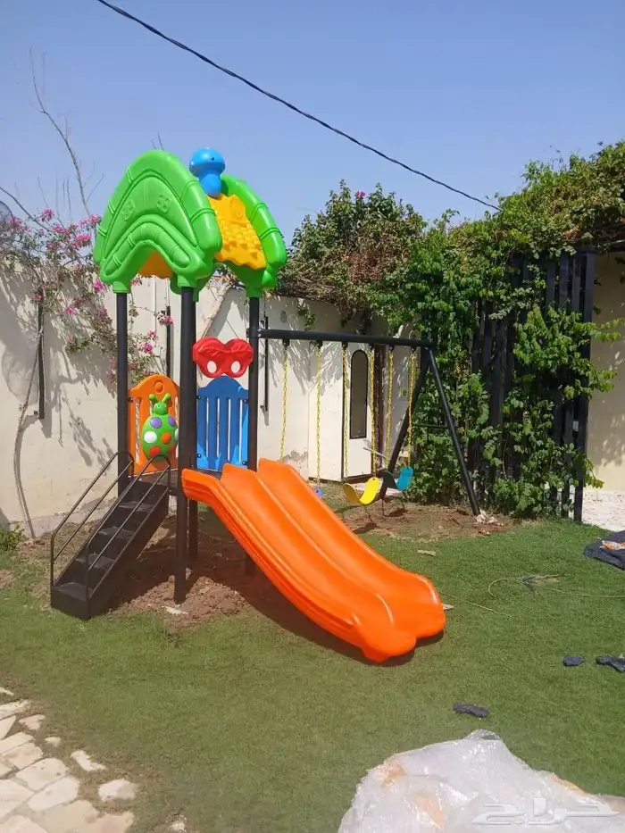 تركيب العاب مائيه مراجيح زحاليق 15
