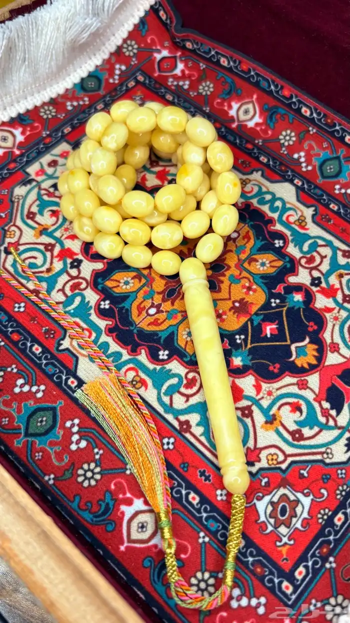 سبحة كهرمان كهرب 1