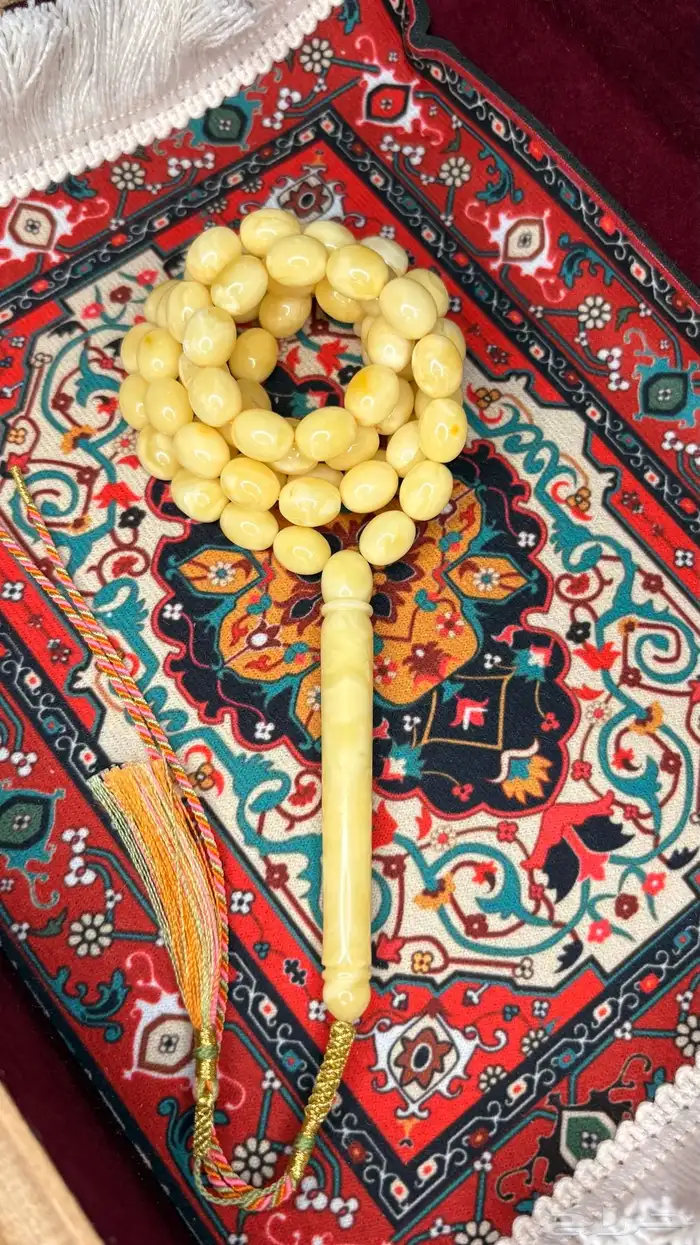 سبحة كهرمان كهرب 3