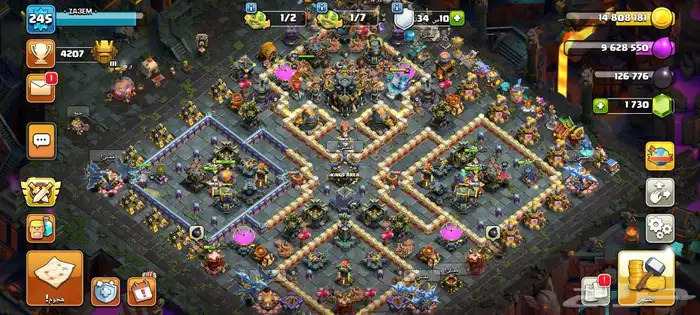 تاون 17 ماكس رخيصه كلاش اوف كلانس 1