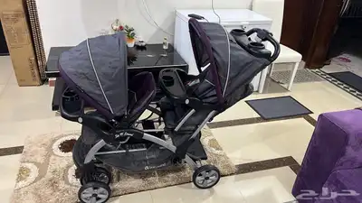 عربية اطفال توأم ماركة Babytrend للبيع 0
