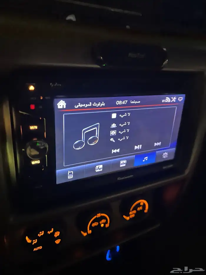 شاشة سيارة رود ماستر و4 سماعات بايونير ومسجل كامري 2002 0