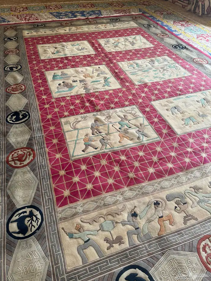 سجاد صيني نخب اول حرير من النوادر 2