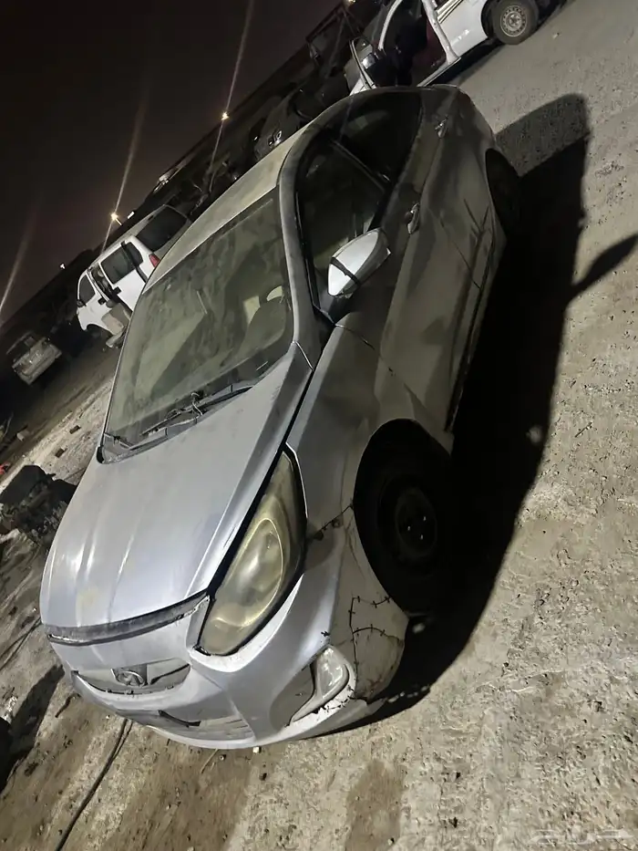 اكسنت موديل 2013 المكينه 1600 للبيع قطع غيار فقط تشليح فقط 2