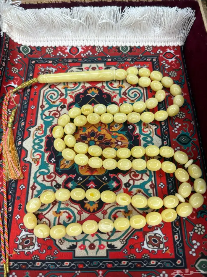 سبحة كهرمان كهرب 6