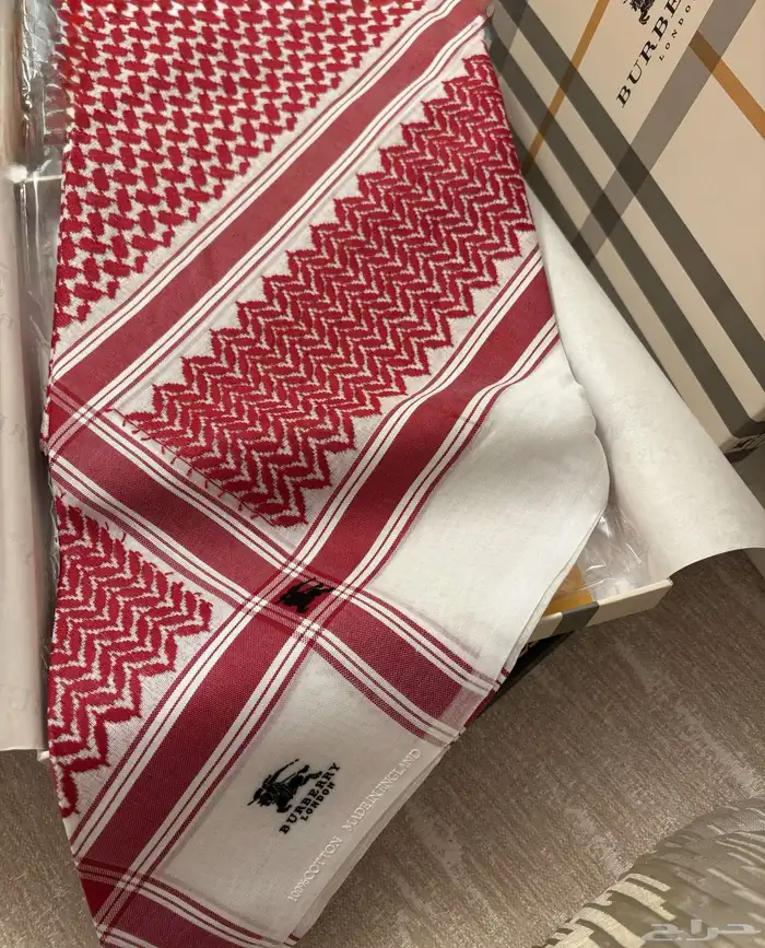 شماغ مونت بلانك وبربري وديور 3
