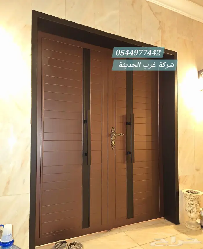 Steel doors (blacksmithing workshop) 2