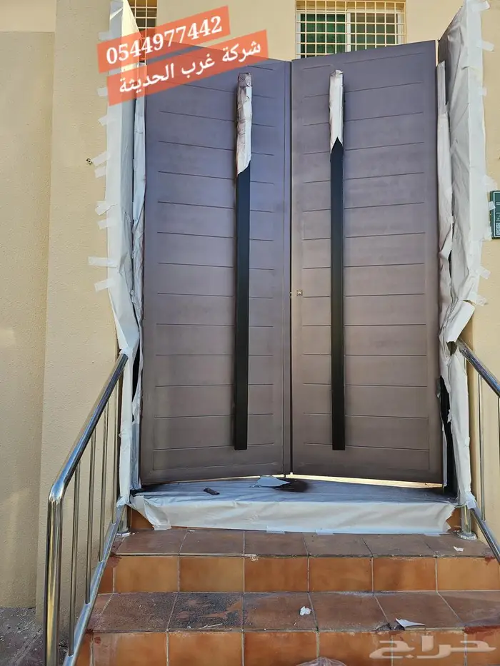 Steel doors (blacksmithing workshop) 5