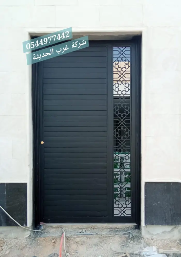 ابواب . باب حديد(ورشة حداده) 1