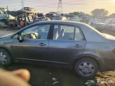 تشليح الحمدانيه نيسان تيدا 2008للبيع قطع غيارفقط 6