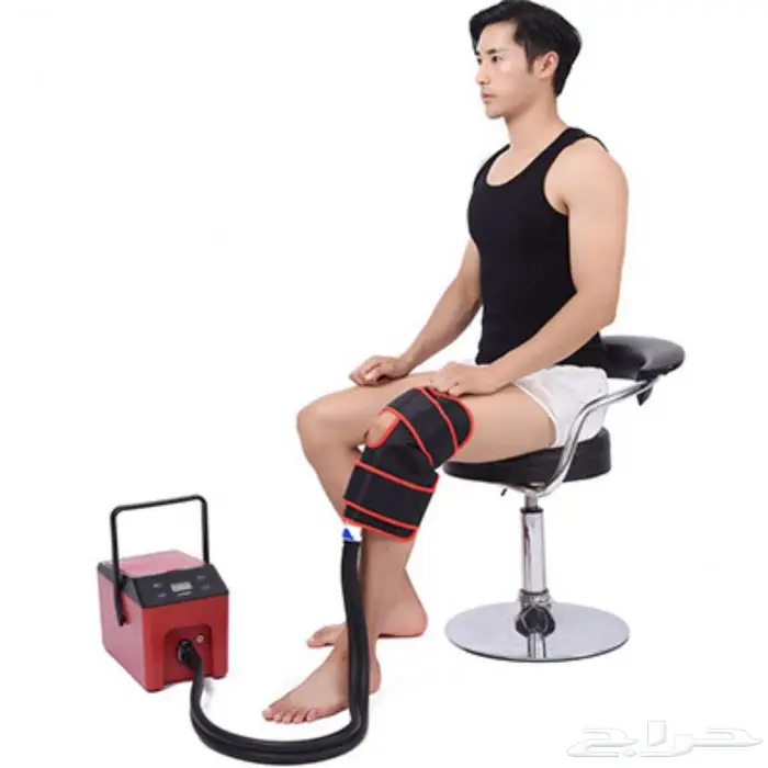 Cryopush device   bag   full leg wrap game ready 5