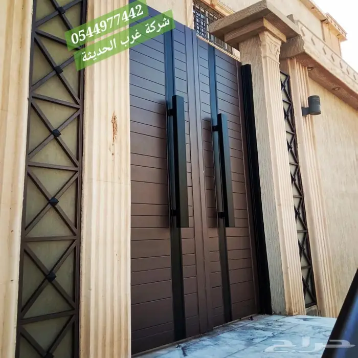 ابواب . باب حديد(ورشة حدادة) 4