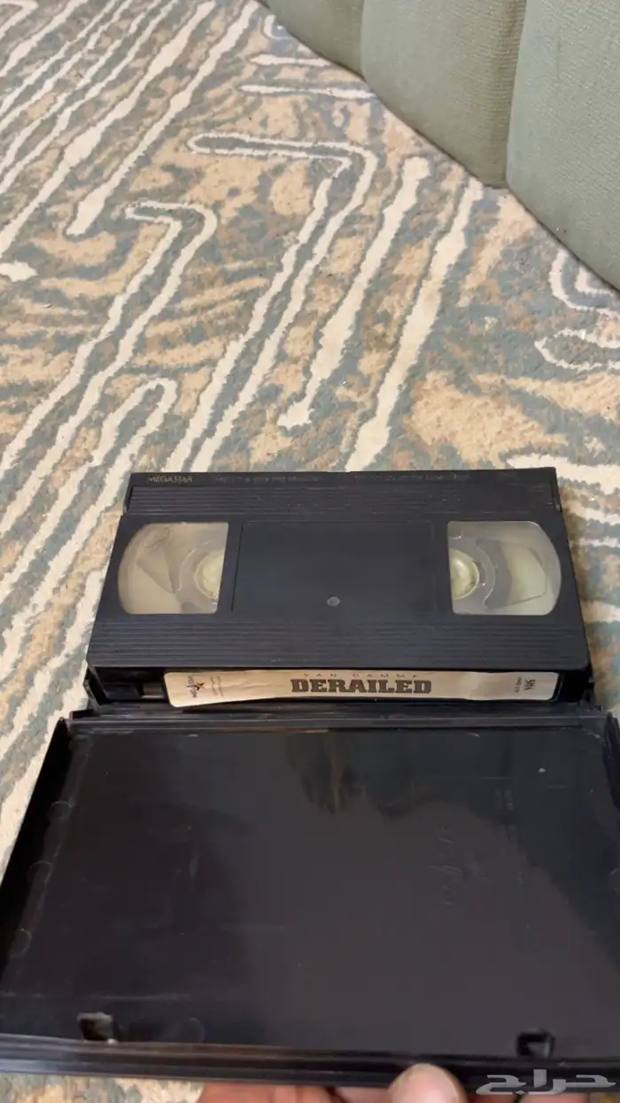 شريط فيديو VHS نادر - فيلم الأكشن DERAILED 1