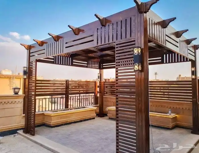 طاولات ودولايب وديكوات خشبية 5