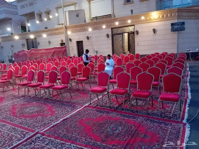 ايجار كراسي طاولة تاجير كراسي طاولات شاشة نور تتبع زواج 6