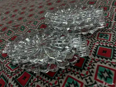 طقم الضيافه كاسات وصحون. للبيع غير مستخدم 10