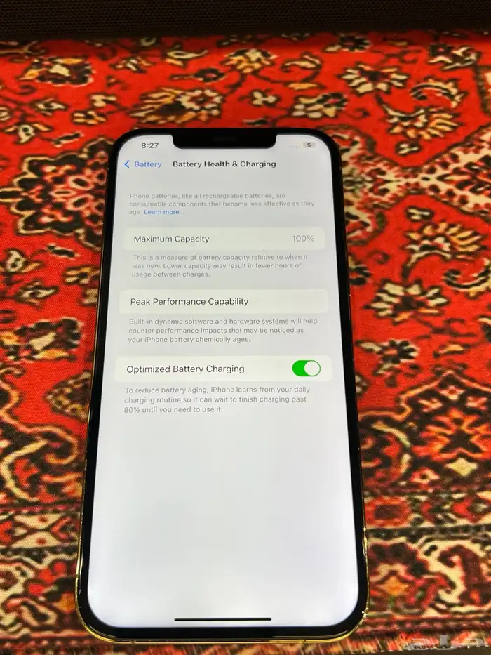 ايفون 12 Pro max 128GB شبه جديد 4