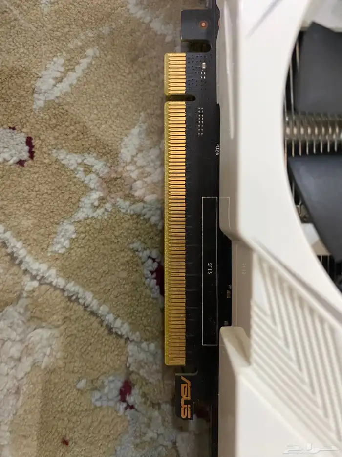 كرت gtx 1070 asus ابيض 3
