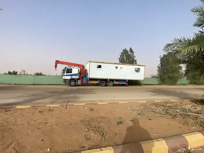 كرينات دبل وسطحات للاجار نقل بركسات وغرف جاهزه 2