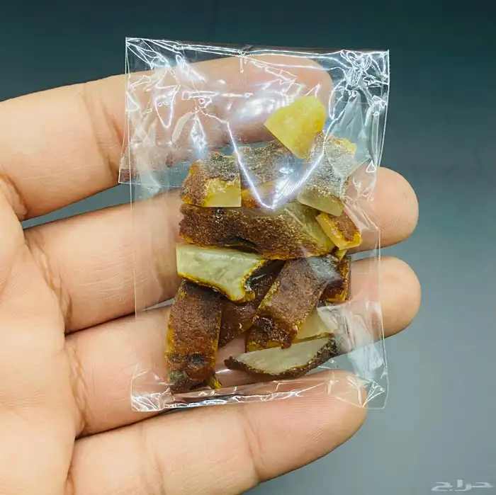 مسباح كهرمان حجر واحد 4